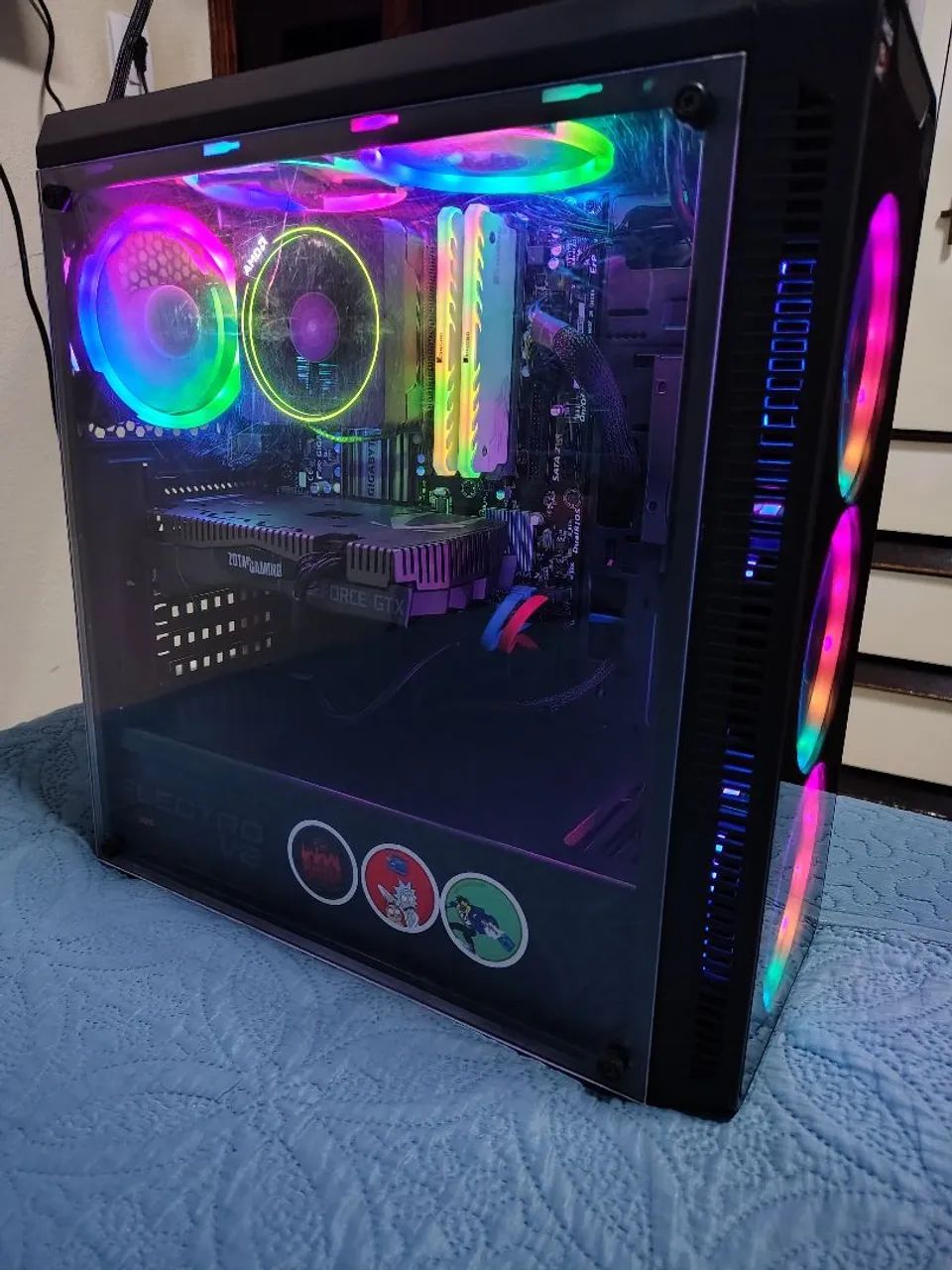 PC Gamer Completo - GTX 1660 Ti + 16GB RAM + SSD