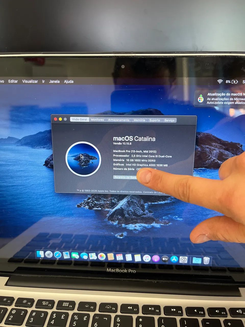 MacBook Pro 13 (Mid2012) - Notebooks - Ipanema Ville, Sorocaba