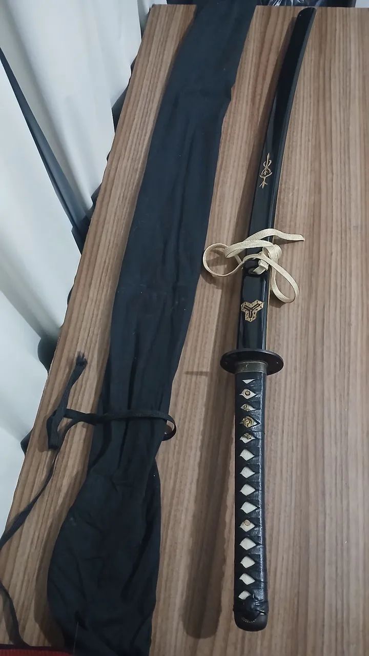 Espada Katana Réplica Hattori Hanzo Kill Bill Bride Sword - Foto 3