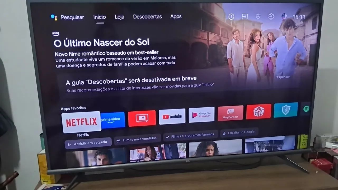 Tv Smart TCL 50? com Google assistente