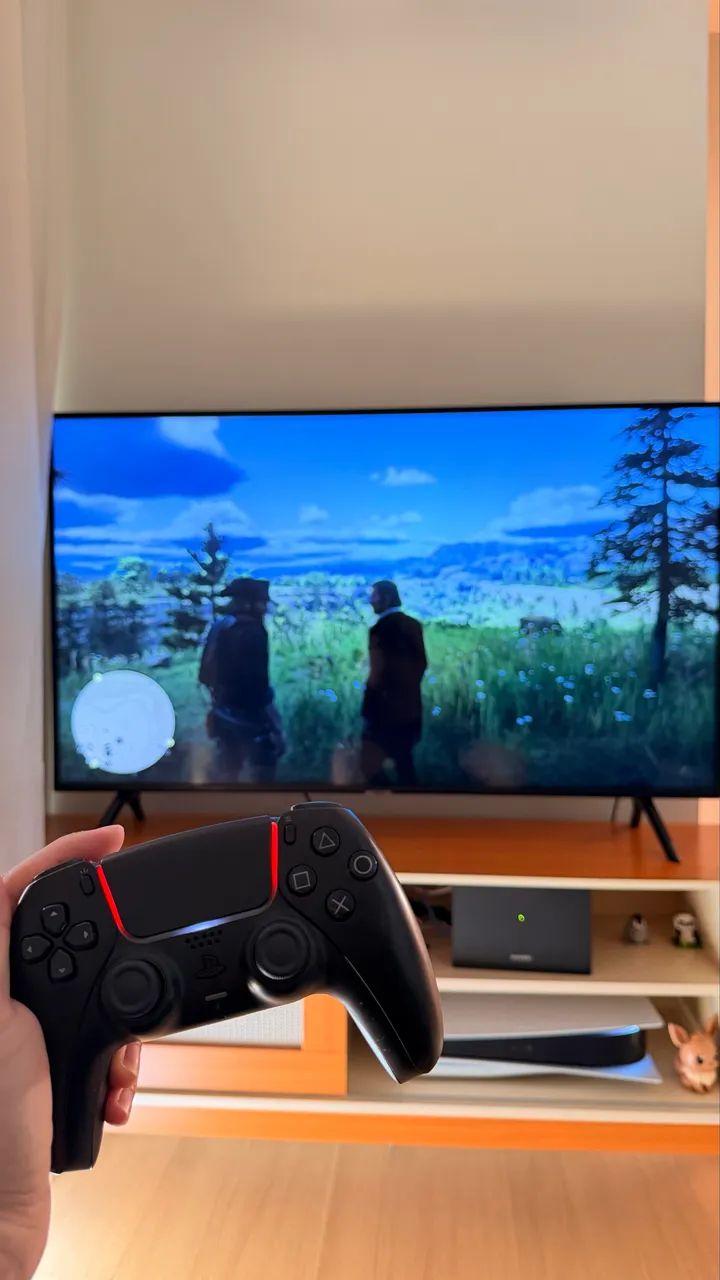 PS5 FAT com leitor de disco + jogos - Foto 4