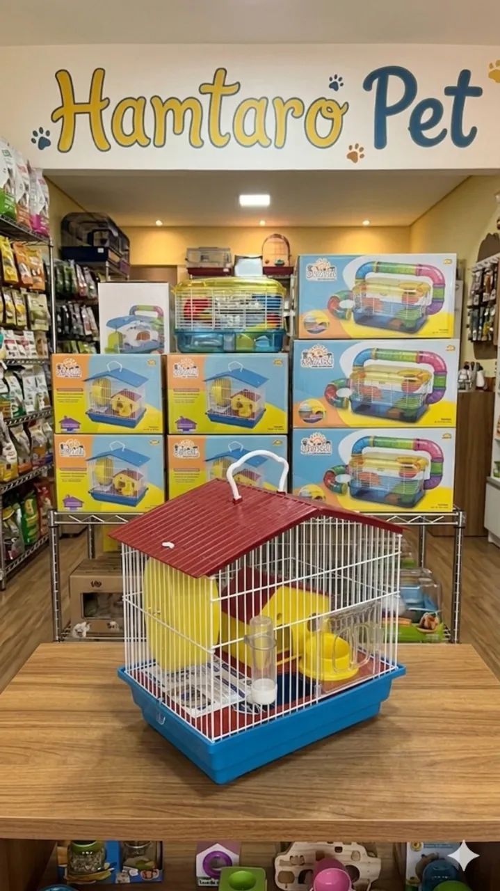Gaiola para Hamster
