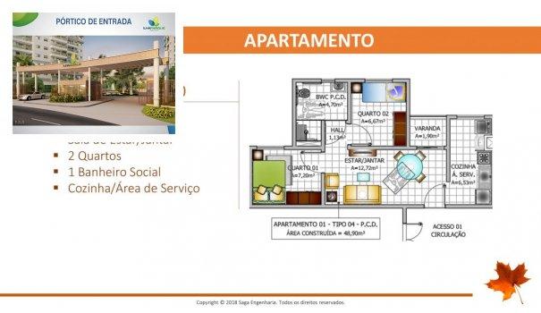 BELLEVILLE - Apartamento em Lançamentos no bairro Forquilha - São Luís, MA - Foto 12