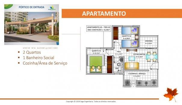 BELLEVILLE - Apartamento em Lançamentos no bairro Forquilha - São Luís, MA - Foto 10