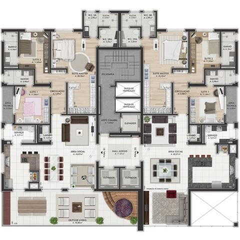 Oferta Imóveis Union! Apartamento com 167 m² no bairro Universitário, próximo ao centro! - Foto 19