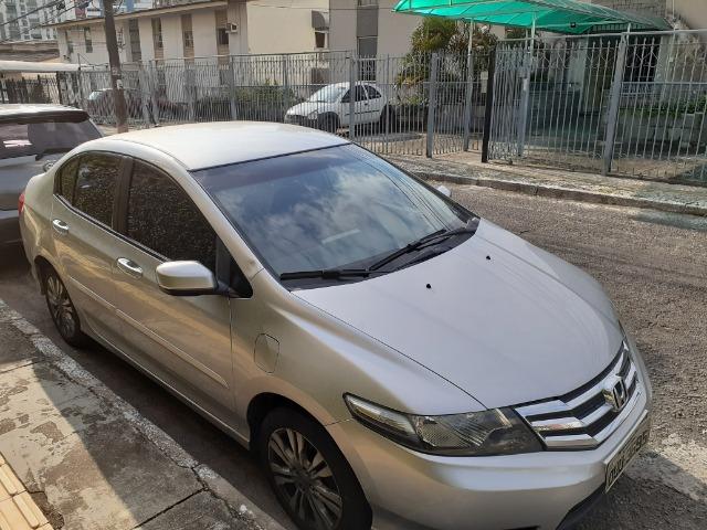 Honda City LX Flex Aut. 2013/2014, prata, único dono, 48.000 km - Foto 2