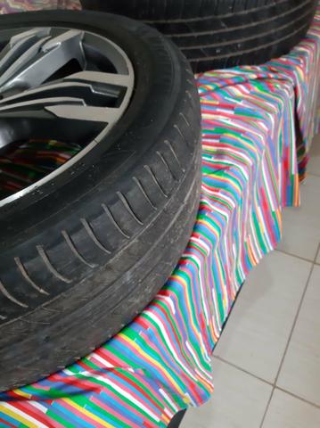 Ótimas roda da Bmw m6 aro 18 R56 aro com nenhum grave pnel bom com a numeração 245/45 - Foto 5