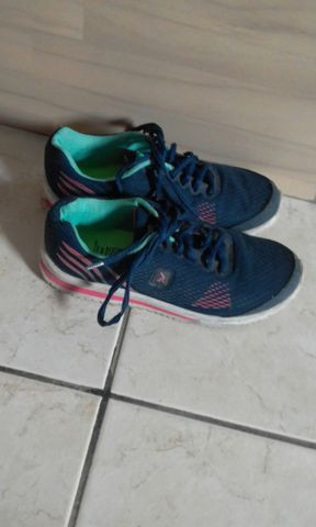Tênis femenino fitnes (usado) - Foto 2