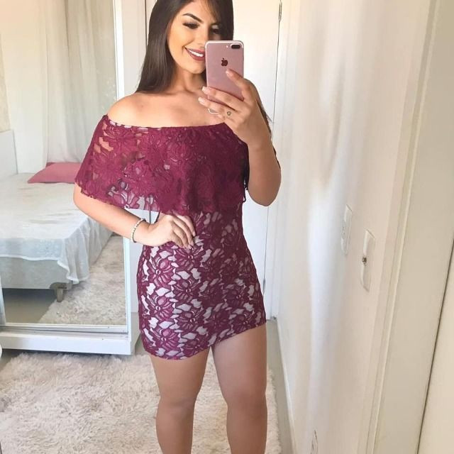 Vestido de renda forrado - Foto 2