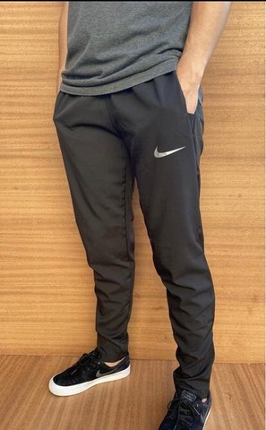 Calça Elastic Nike com Elastano Drif-Fit Refletil