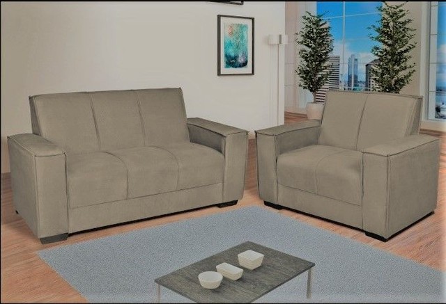 Sala escritório conjunto  sofa 2e3 lugares  - Foto 2
