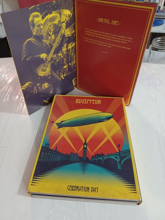 DVD e CD led zeppelin Celebration days - Foto 3