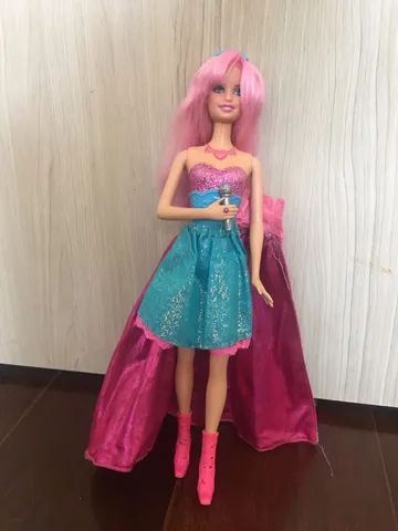 Boneca Barbie Princesa E A Pop Star - 2 Em 1 - Mattel