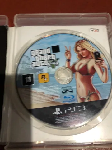 Jogo Grand Theft Auto Gta V Gta 5 Ps3 #frete Grátis#