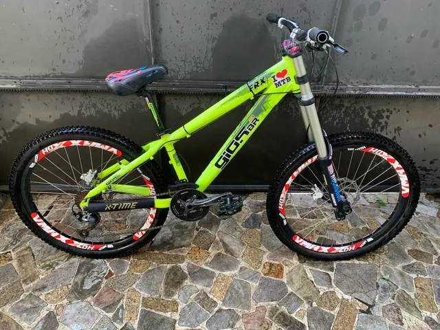 Bike gios frs suspensão rst storm 180mm grau ou downhill