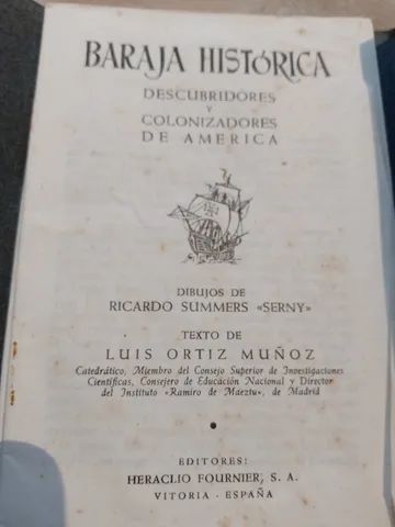 Baraja Historica Descubridores y Colonizadores de America - Anos 60 - Foto 2