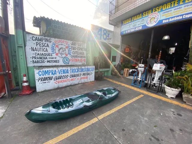 Caiaque para passeios e pesca pinguim da caiaker a pronta Entrega avalio trocas e parcelo  - Foto 3