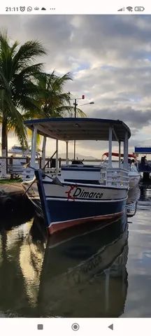 Barco de passeio, pesca e recreio 