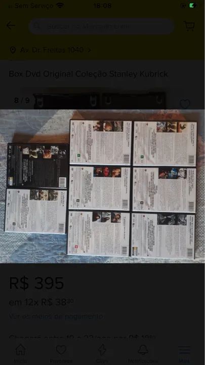 Box Dvd Original Coleção Stanley Kubrick - Foto 4