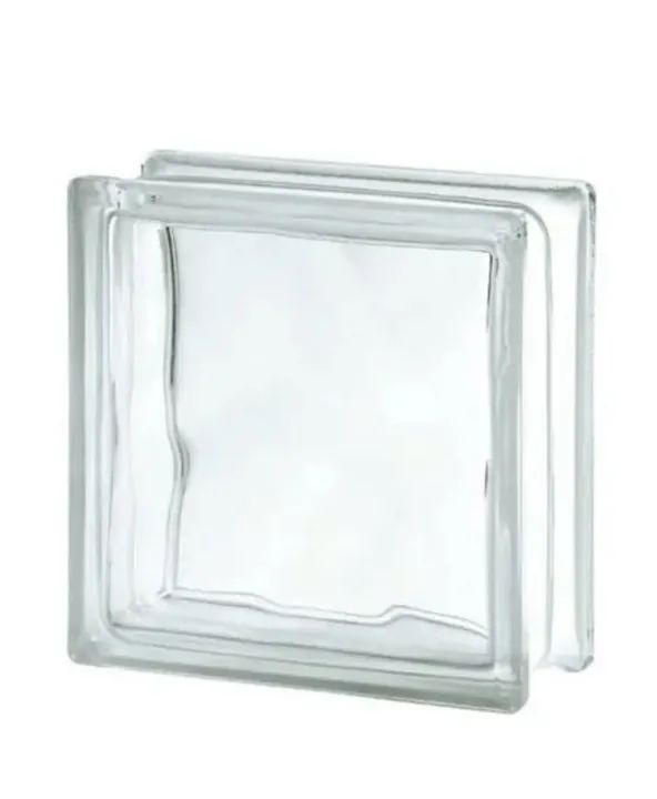 Blocos de Vidro Transparente - 19x19cm - Lote de 49 peçás