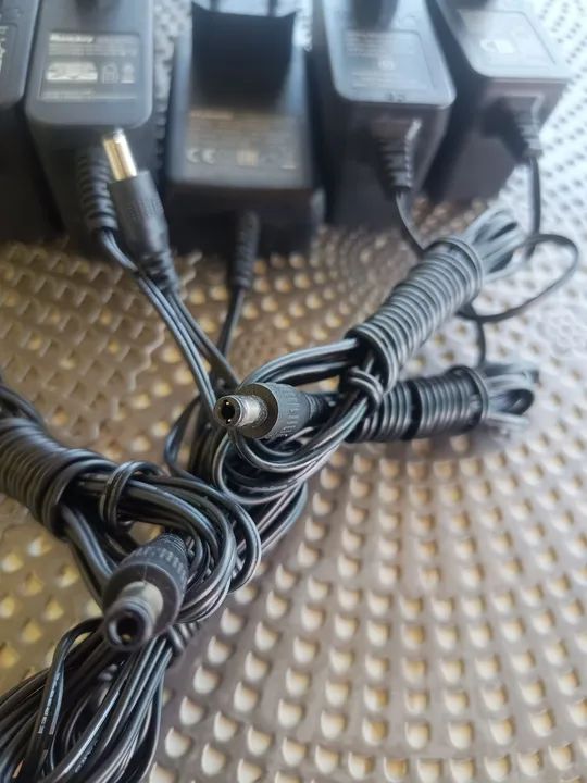 Kit 5 Fonte de energia 12V 2A P4, fita de LED, câmeras, decoders de Tv,Roteadores  - Foto 3