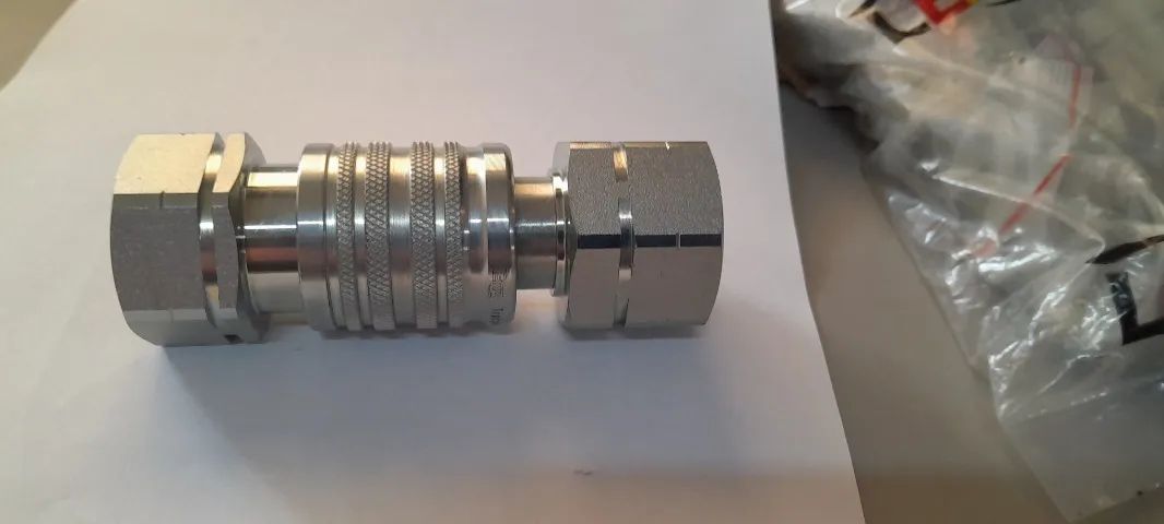 Engate Rápido Hidráulico Agrícola 1 Polegada Completo - Foto 2