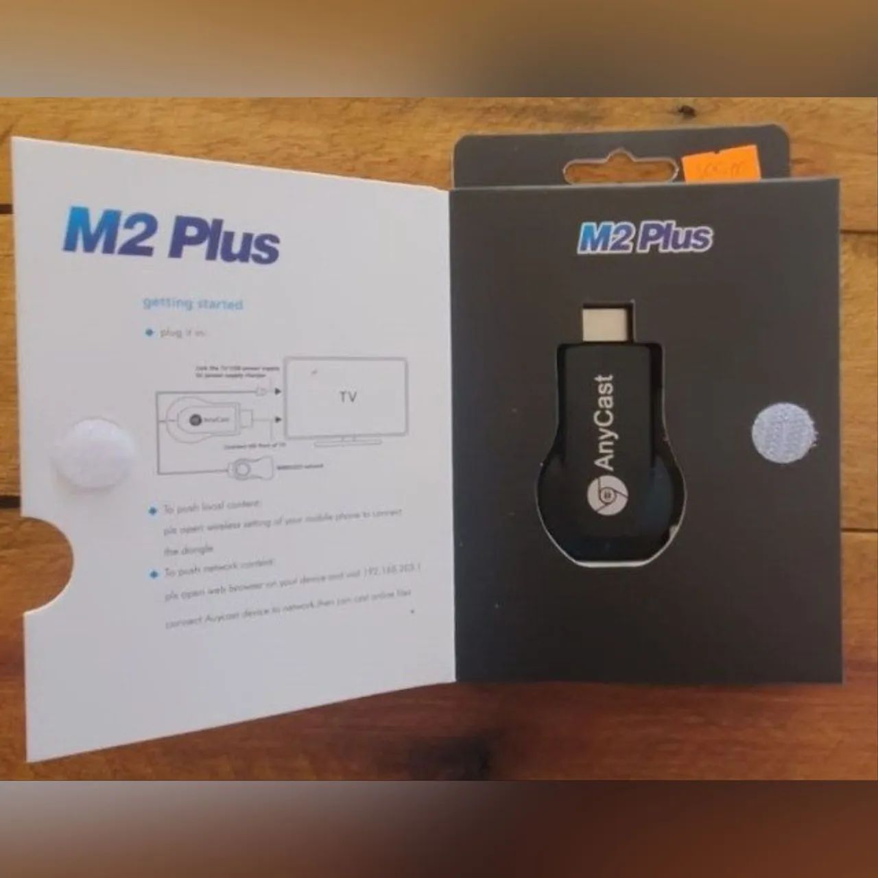 M2 Plus Espelhe a tela de seu smartphone na tv!Assista filmes,séries,Youtube e jogue na tv - Foto 2