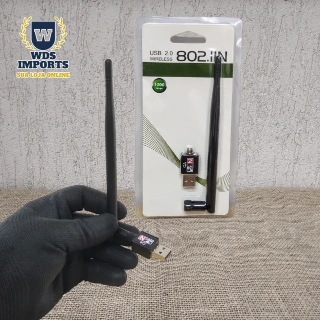 Adaptador Wireless USB 150mbps C/antena