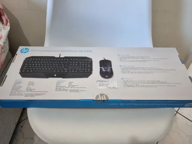 Kit Teclado e Mouse Gamer da HP gk1000 - Foto 2