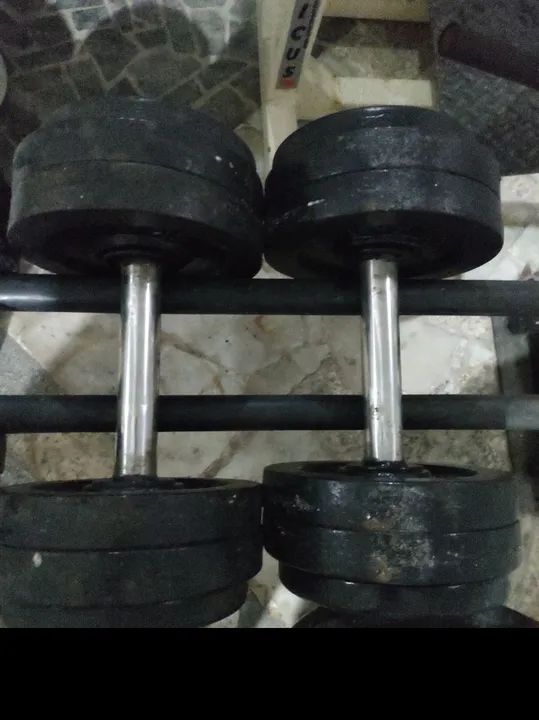 Vendo Halteres montado - Foto 3