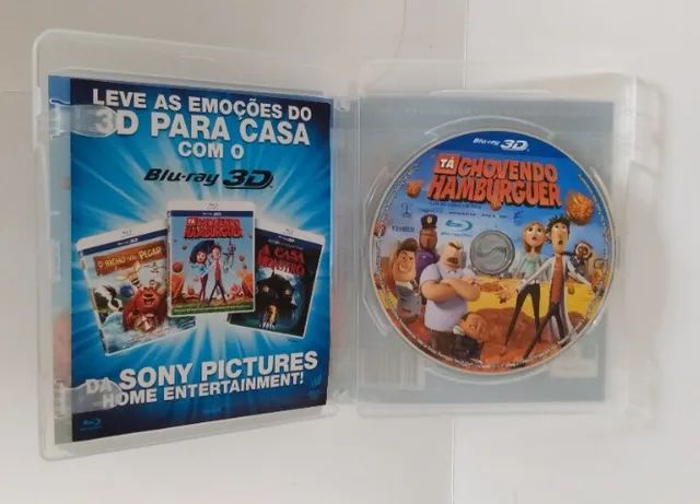 Blu-Ray 3D Tá Chovendo Hambúrguer - Foto 2