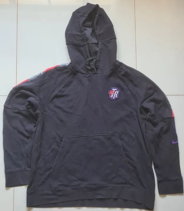 Blusão Moletom Jaqueta Nike Toronto Raptors Courtside Classic Masculino
