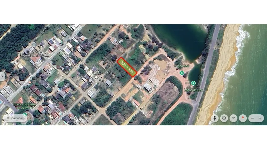 Ubu -  2 Terrenos na Lagoa de Ubu ( Total 600m2,próximo à praia e lagoa) Ubú -Anchieta/ES