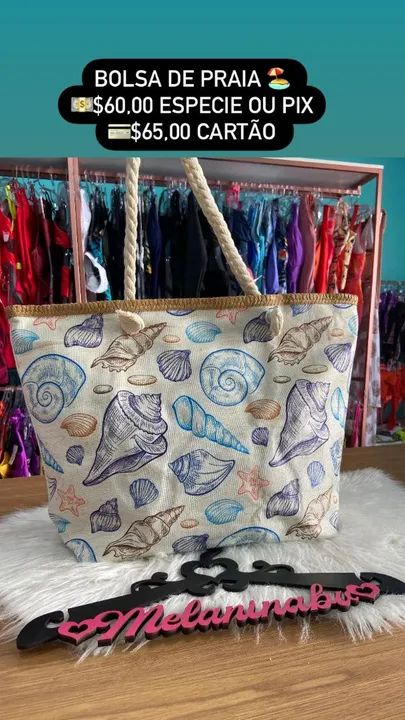 Bolsa moda praia  - Foto 5