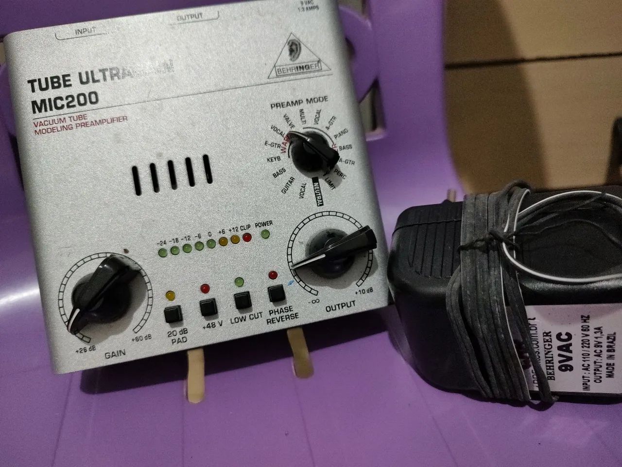Preamp mic200 Behringer 