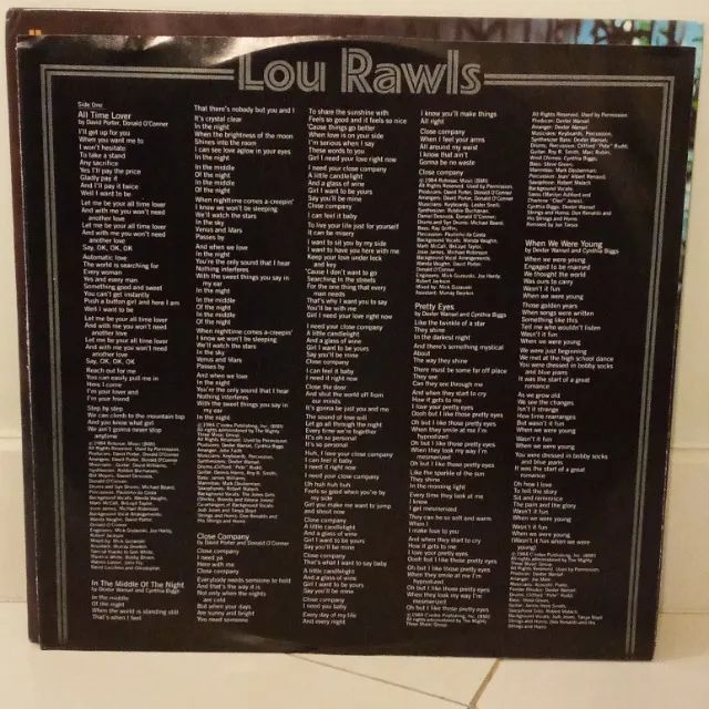 Vinil Lou Rawls - Close Company - Importado - Foto 3