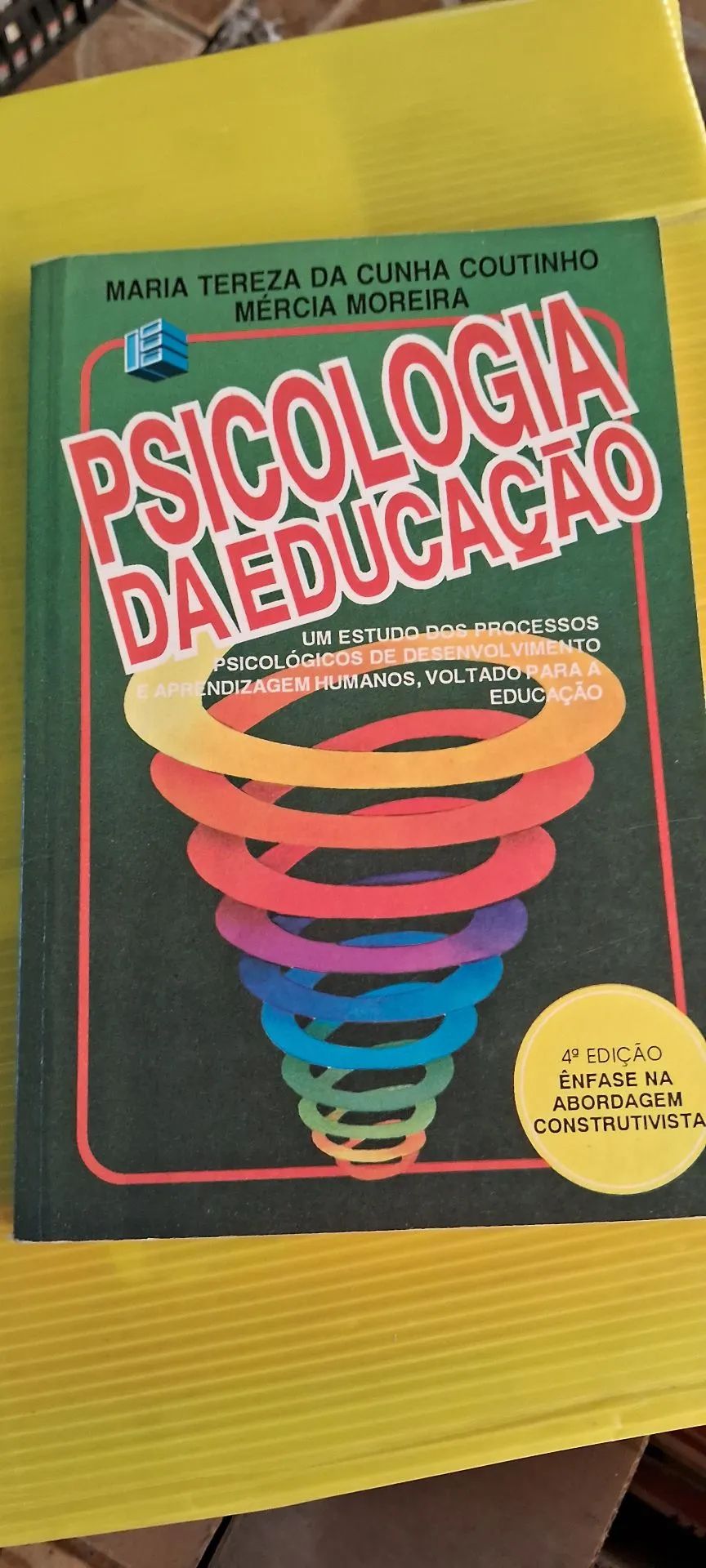 Livro Psicologia da Educação 4ª Edição