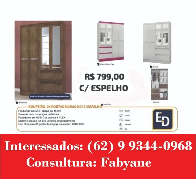 Guarda Roupa Maragogi