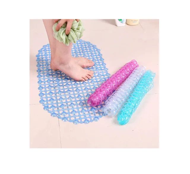 Tapete Para Banheiro Antiantiaderente Pvc Sq1543 35x65cm