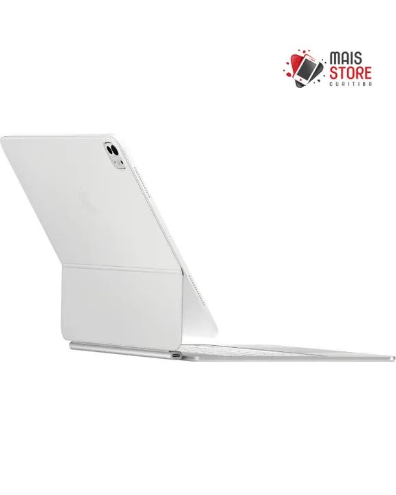 Teclado Apple Magic Keyboard para iPad Pro 13" M4 - Branco (Inglês) (Novo/Lacrado) - Foto 2