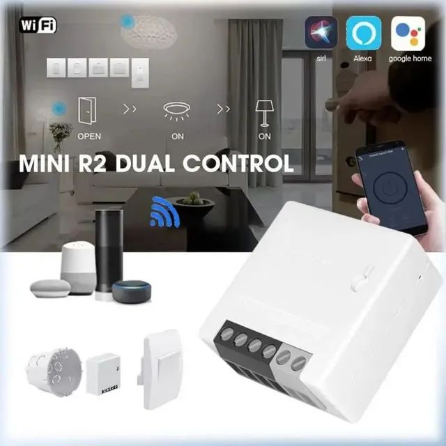 Sonoff Interruptor Tomada Lampada Wifi, Compatível com Alexa,  Aplicativo  - Foto 5