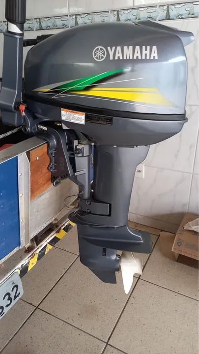 Barco de alumínio 4.2m Tucunaré com Motor Yamarra15HP - Foto 6