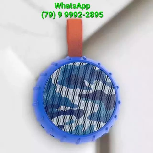 Caixa de som Bluetooth tipo Pneu resistente água - Novo / Entrega Grátis Aju 8km 