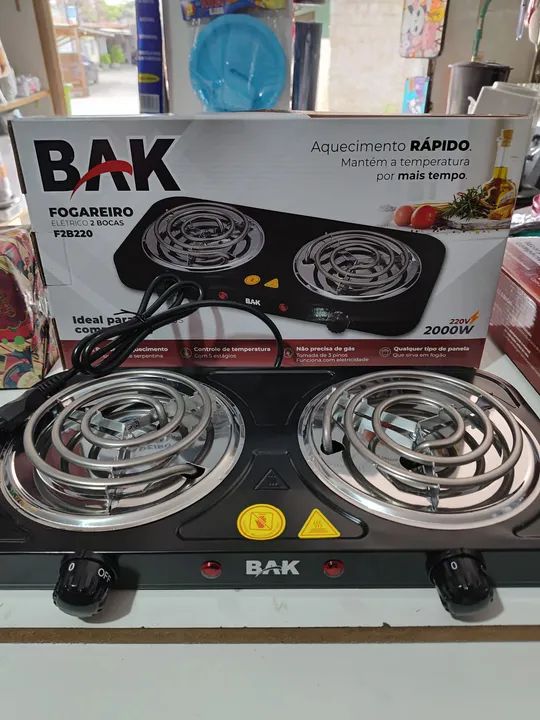 Fogão elétrico bak