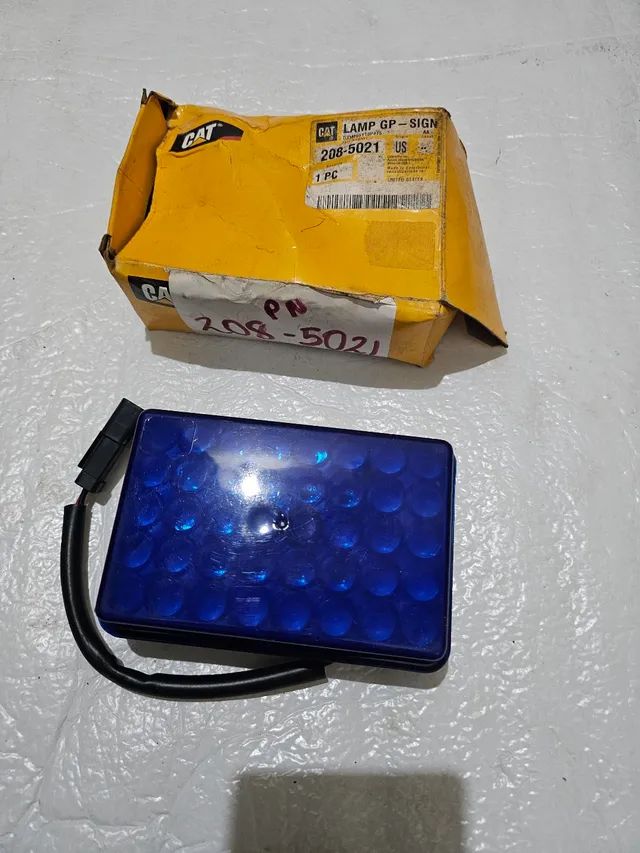 Caminhão fora estrada pa carregadeira caterpillar lanterna sinal nova original 2085021