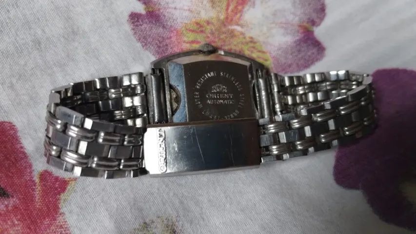 Relógio Antigo Orient Automático Feminino Vidro Crystal #av - Foto 4