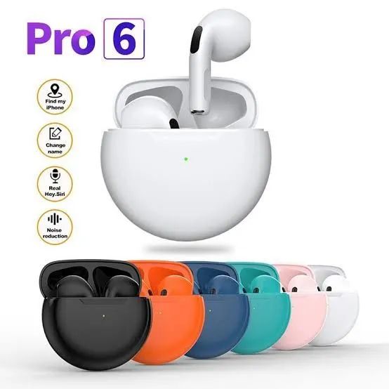 Fone De Ouvido S/fio Pro6 Bluetooth Compatív. Android/iPhone - Foto 5