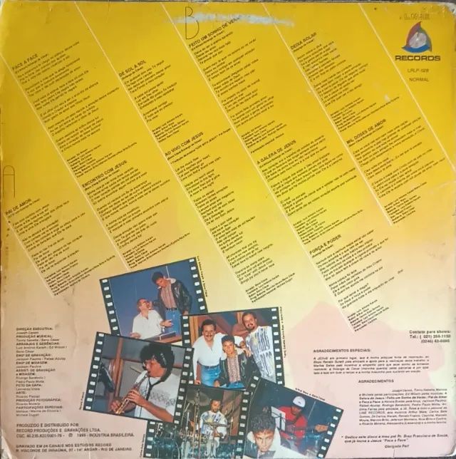 Lp Disco De Vinil Gospel Evangélico Beno César - Face A Face - Foto 2