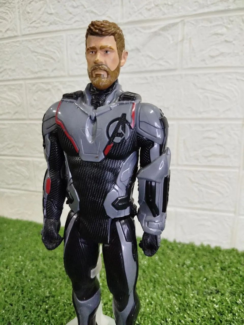 Boneco Thor End Game vingadores titan Hero 3 - Hasbro brinquedos meninos colecionáveis  - Foto 3