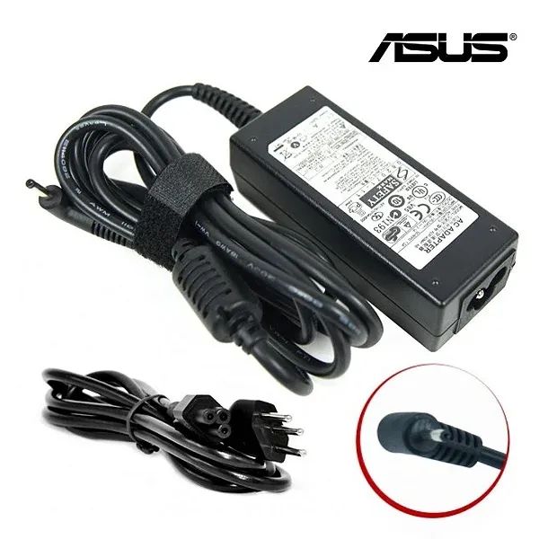 Carregador de Notebook Asus Ponta Fina 2.5mm X 0.7mm, 19V 2.1A (Similar)